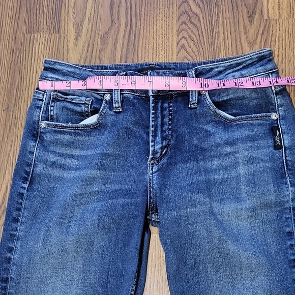Silver Avery Slim Fit Jeans Women's W28/L31 - Classic Denim Style - Picture 3 of 9
